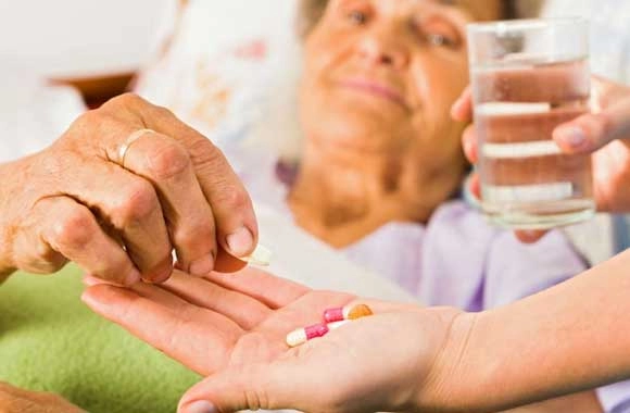 Close-up of medication organizer representing nursing home pharmaceutical errors